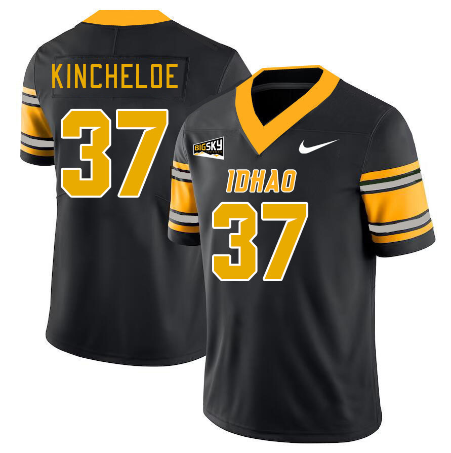 Men-Youth #37 Hayden Kincheloe Idaho Vandals 2023 College Football Jerseys Stitched-Black